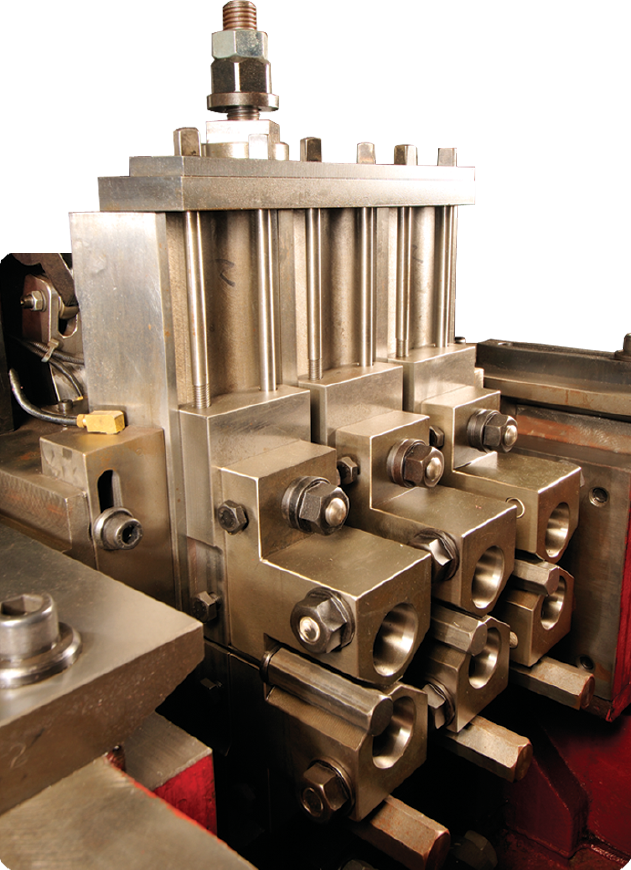 3-Die 6-Blow Blot Parts Former - Adjustable independently from 1st to 6th punch.(Optional)